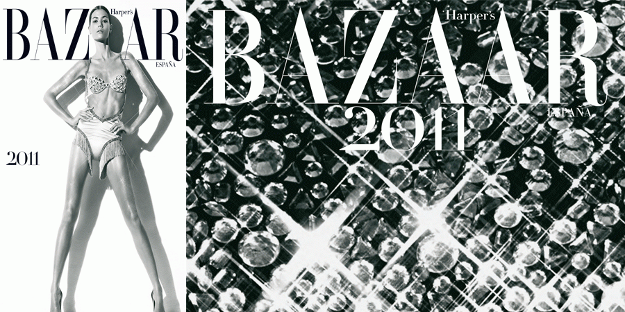 El nuevo calendario 2011 de Harper's Bazaar y Swarovski
