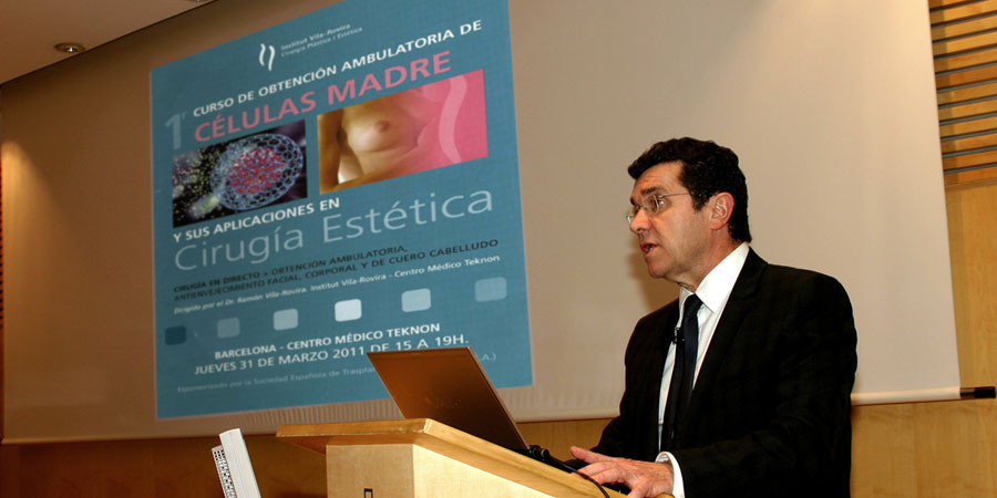 1º Curso de Obtención Ambulatoria de Células Madres impartido por el Dr. Ramón Vila-Rovira