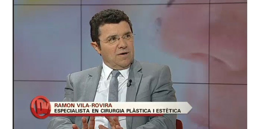 El Dr. Vila-Rovira en el programa  Divendres de TV3